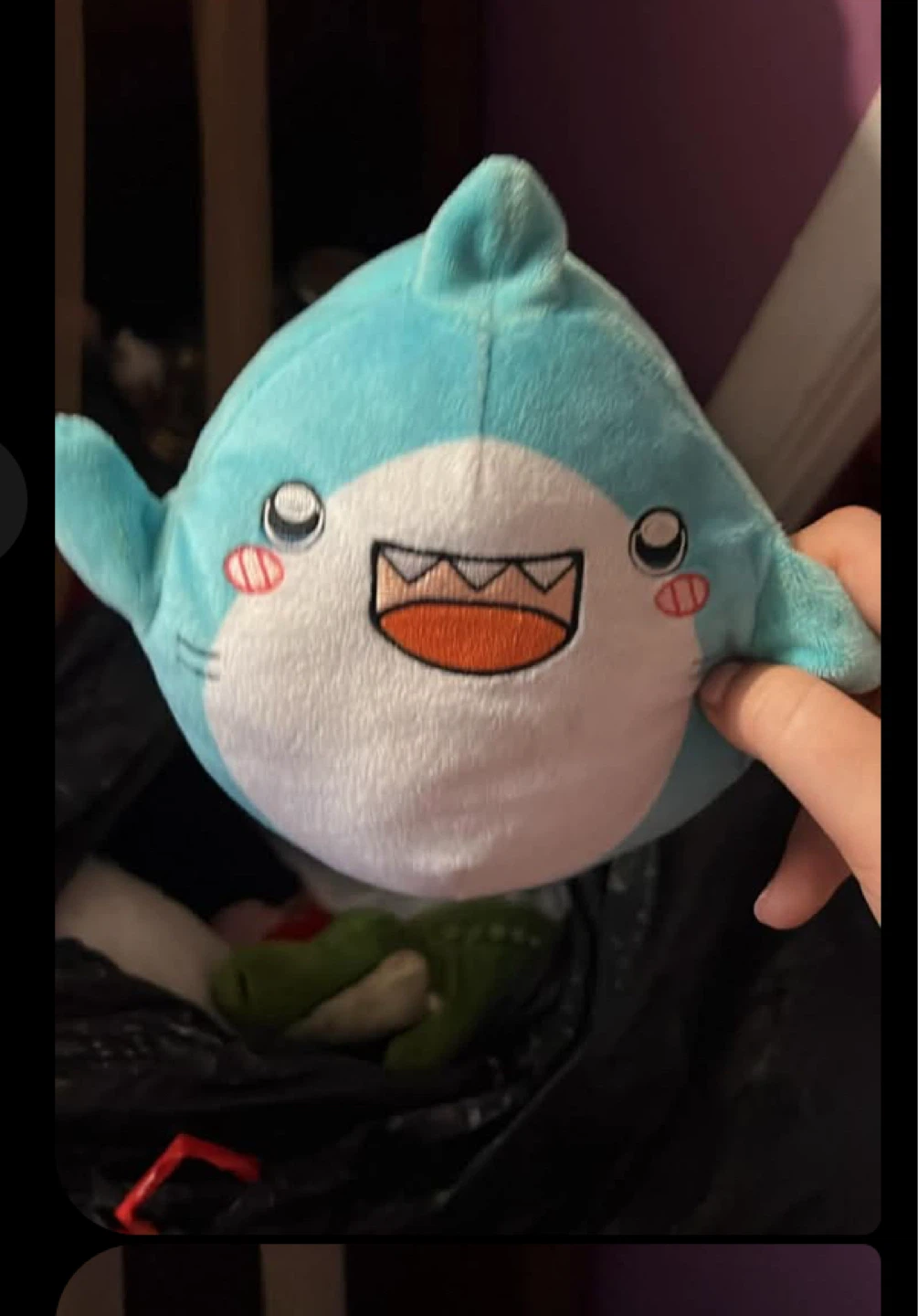 Blue Shark Plush Toy ⚽
