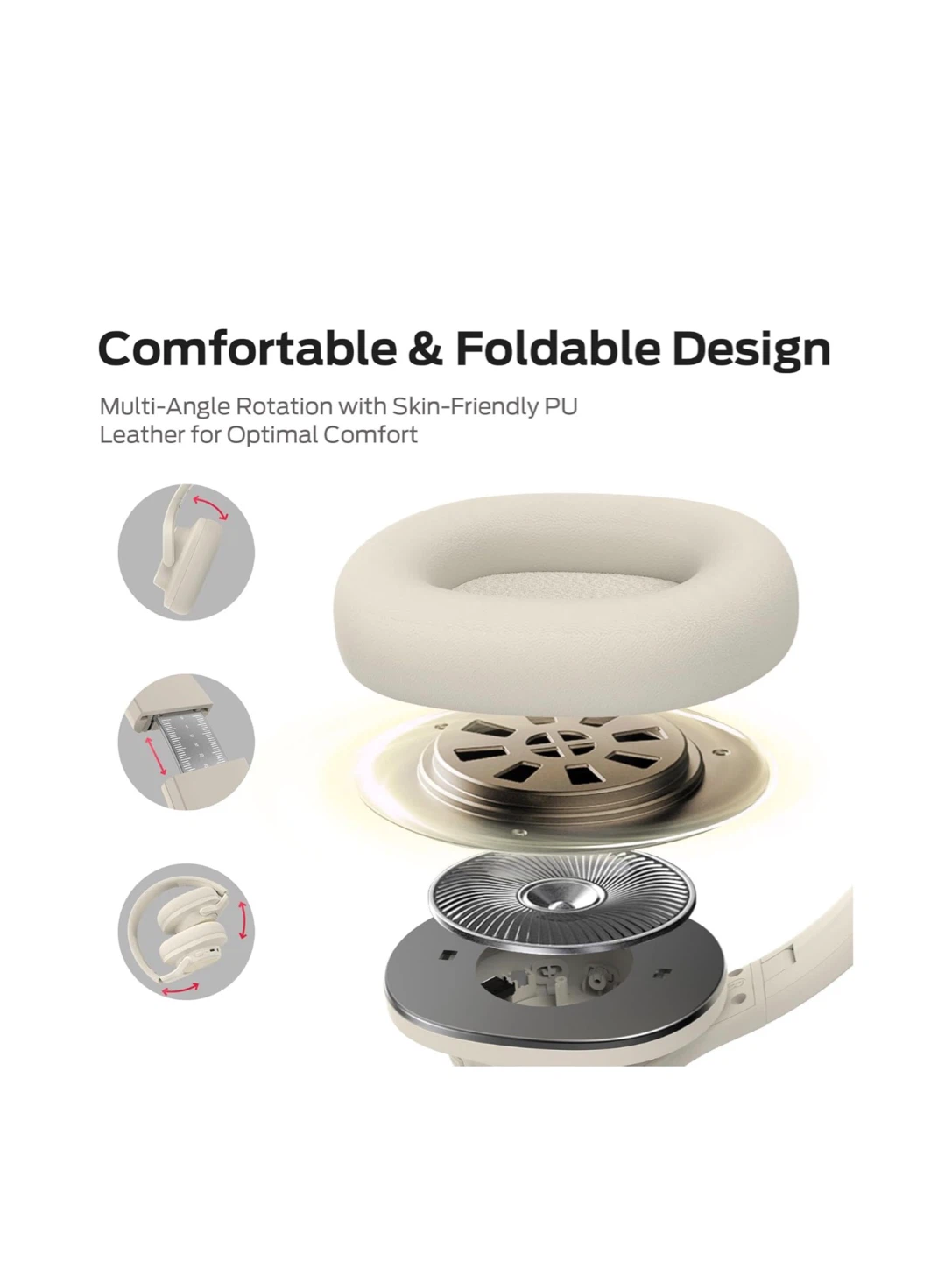 Monster N-LITE Noise Cancelling Headphones - Cream - photo 5
