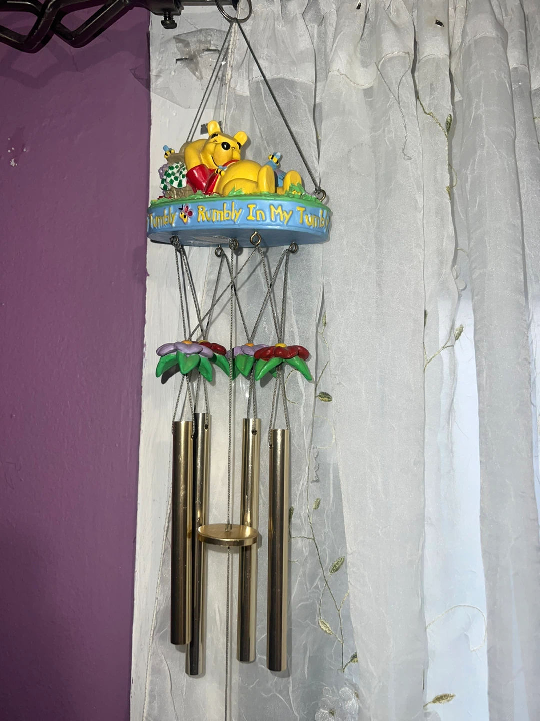 Winnie the Pooh "Rumbly In My Tummy" Wind chime ⚽