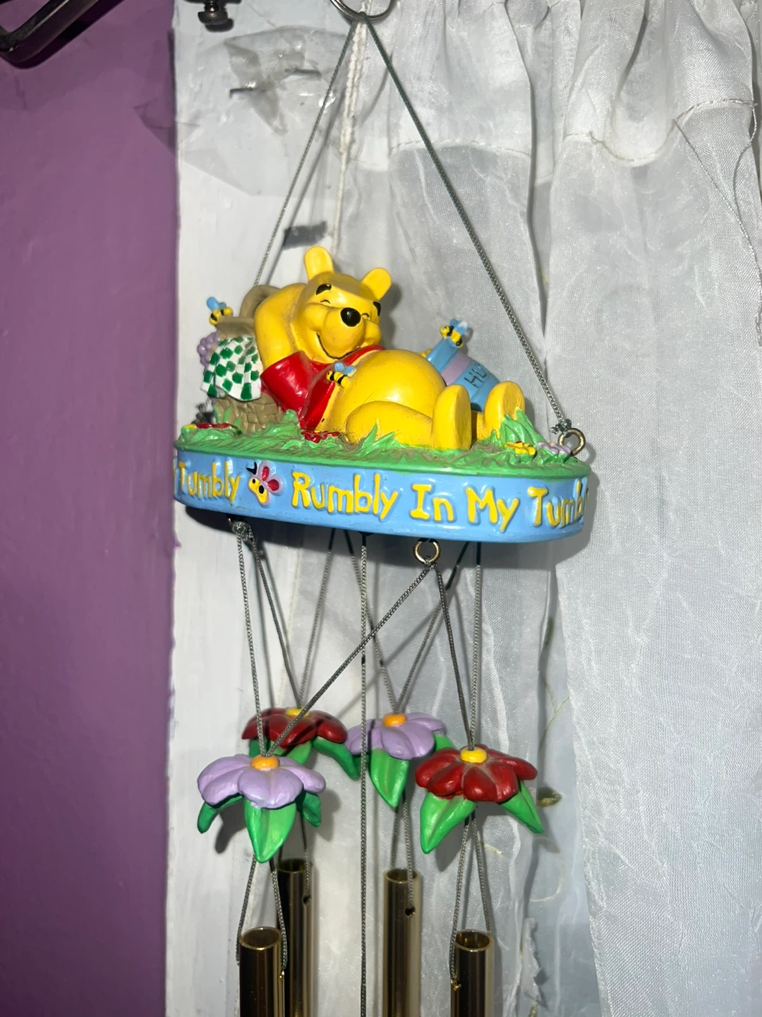 Winnie the Pooh "Rumbly In My Tummy" Wind chime ⚽ - photo 2