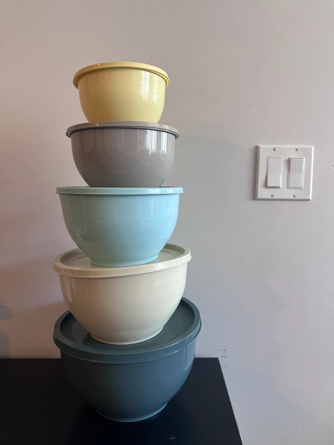 Set of 5 nesting mixing bowls - photo 2