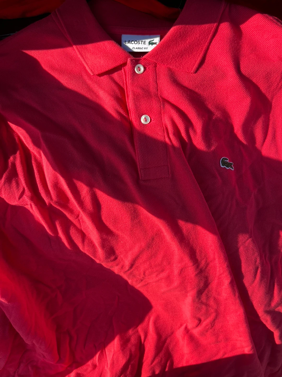 Lacoste Red Polo Shirt - photo 4
