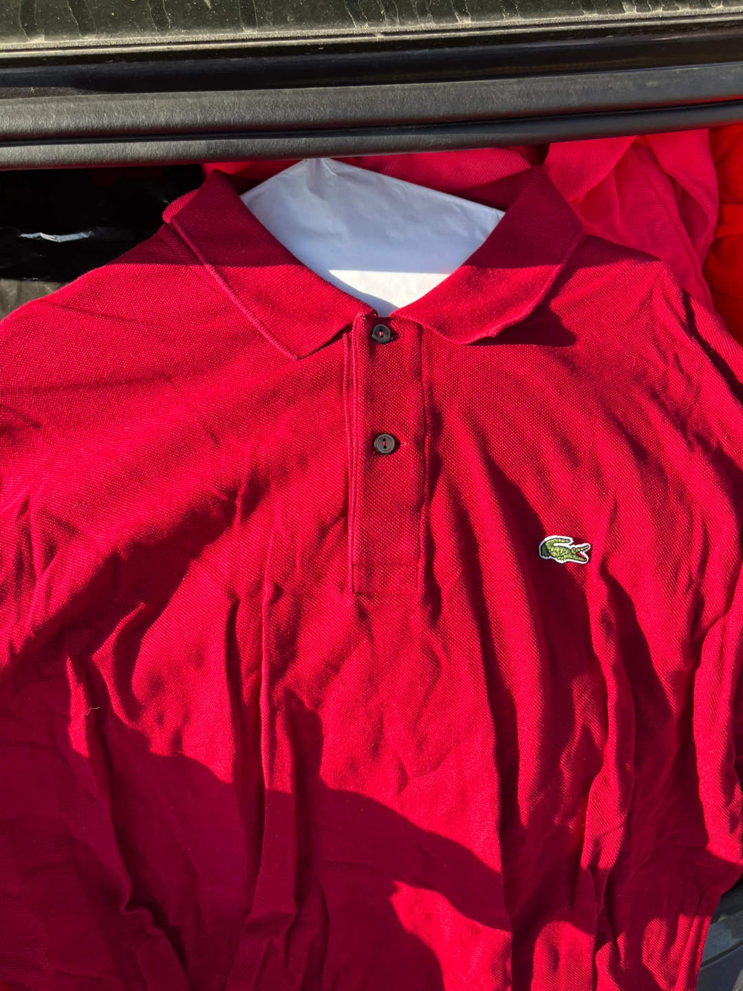 Lacoste Red Polo Shirt