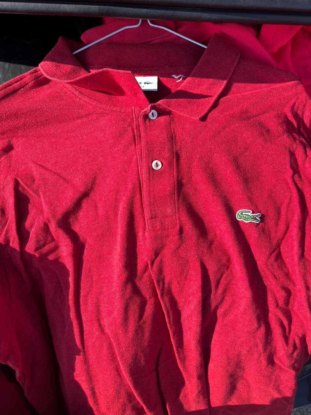 Lacoste Red Polo Shirt - photo 2