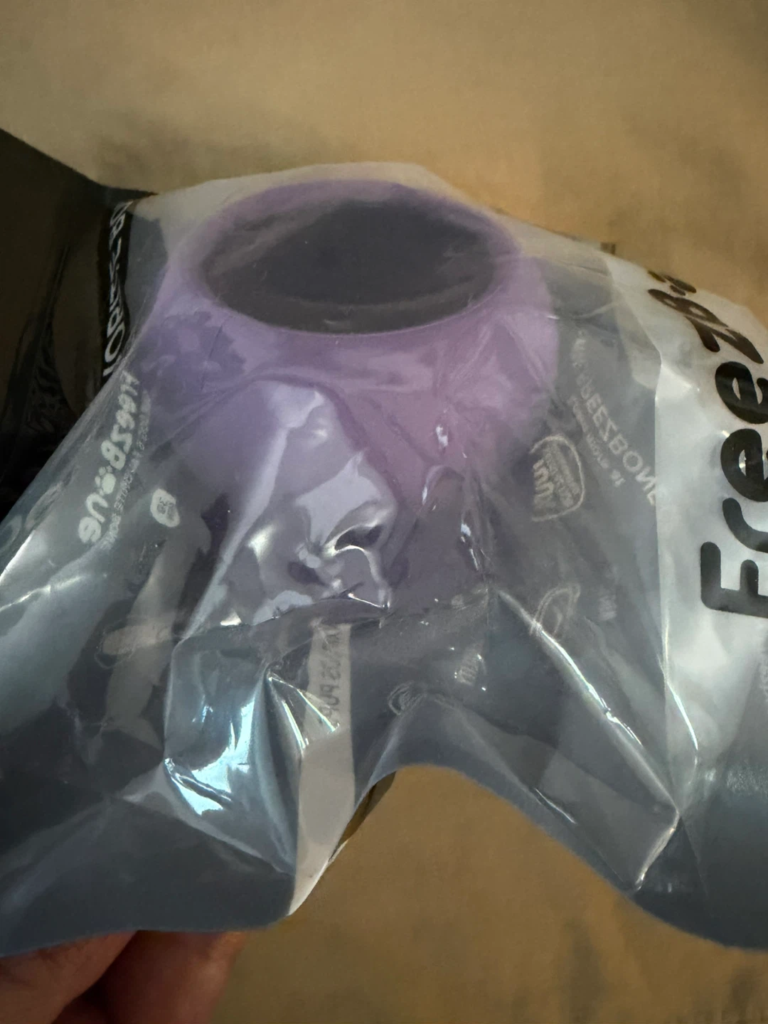 FreezBone Large Purple Dog Chew Toy - photo 2