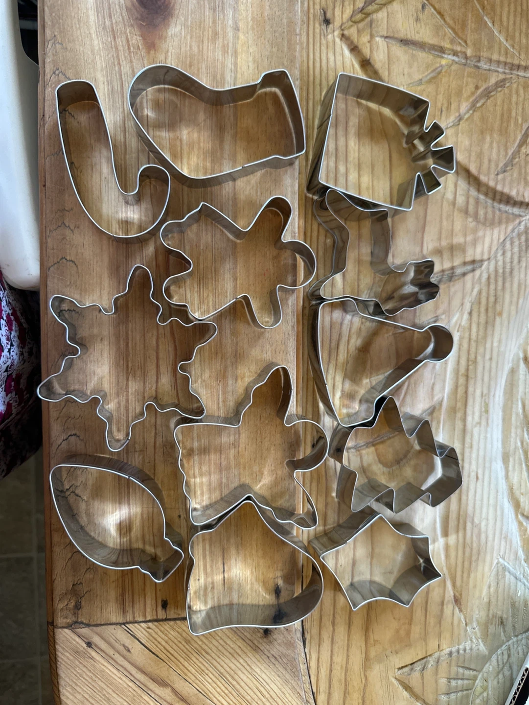 Set of 12 Metal Cookie Cutters