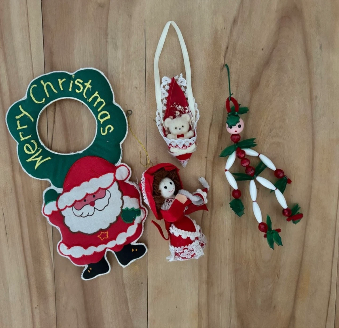 ⚽️ Vintage Christmas Decorations Lot