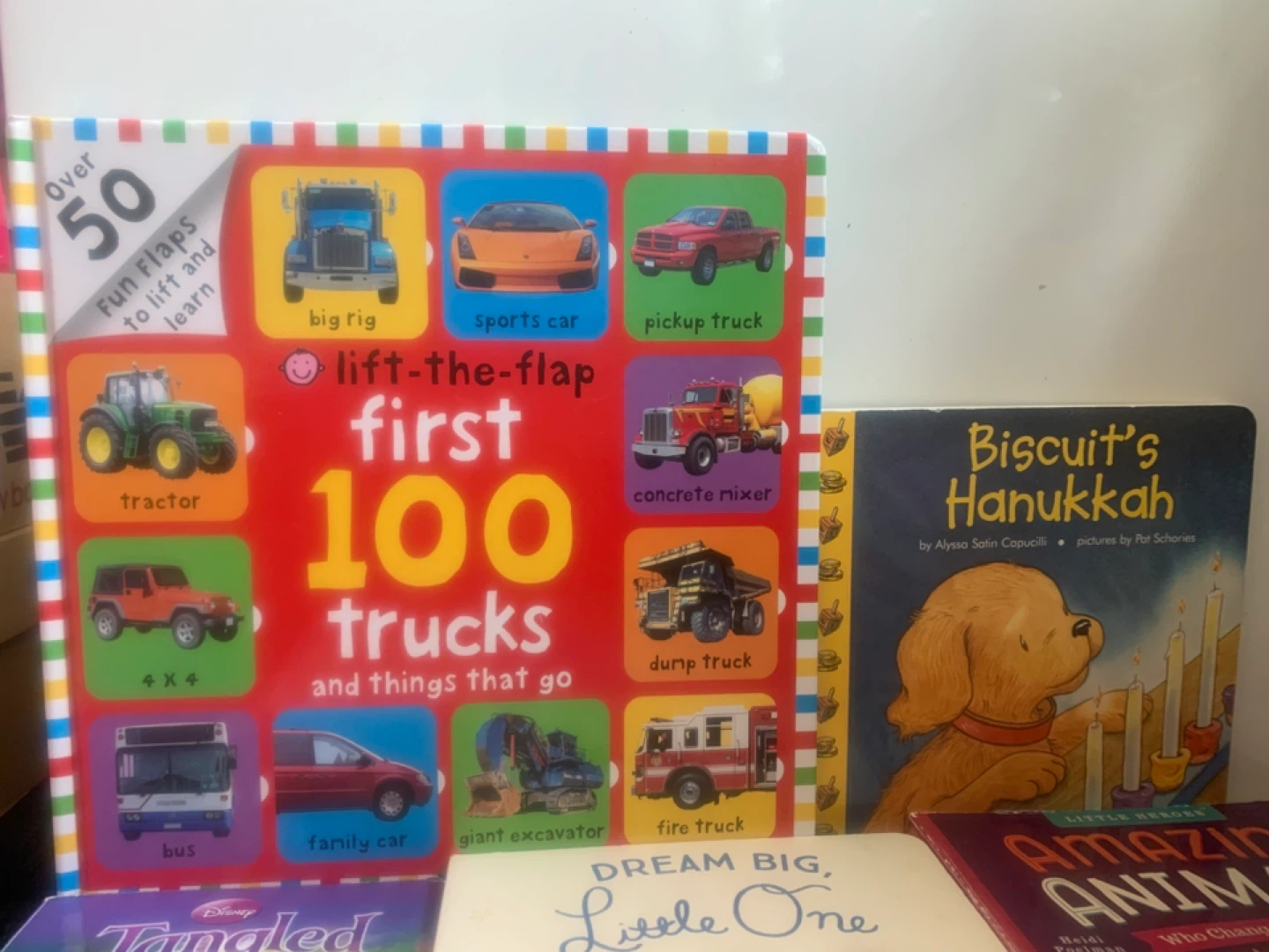 Children's Board Book Bundle (12 books)-1st 100 Trucks, etc. - photo 2