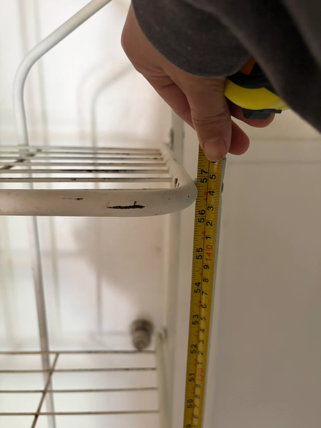 White Metal Bakers Rack / Shelf Unit - photo 5