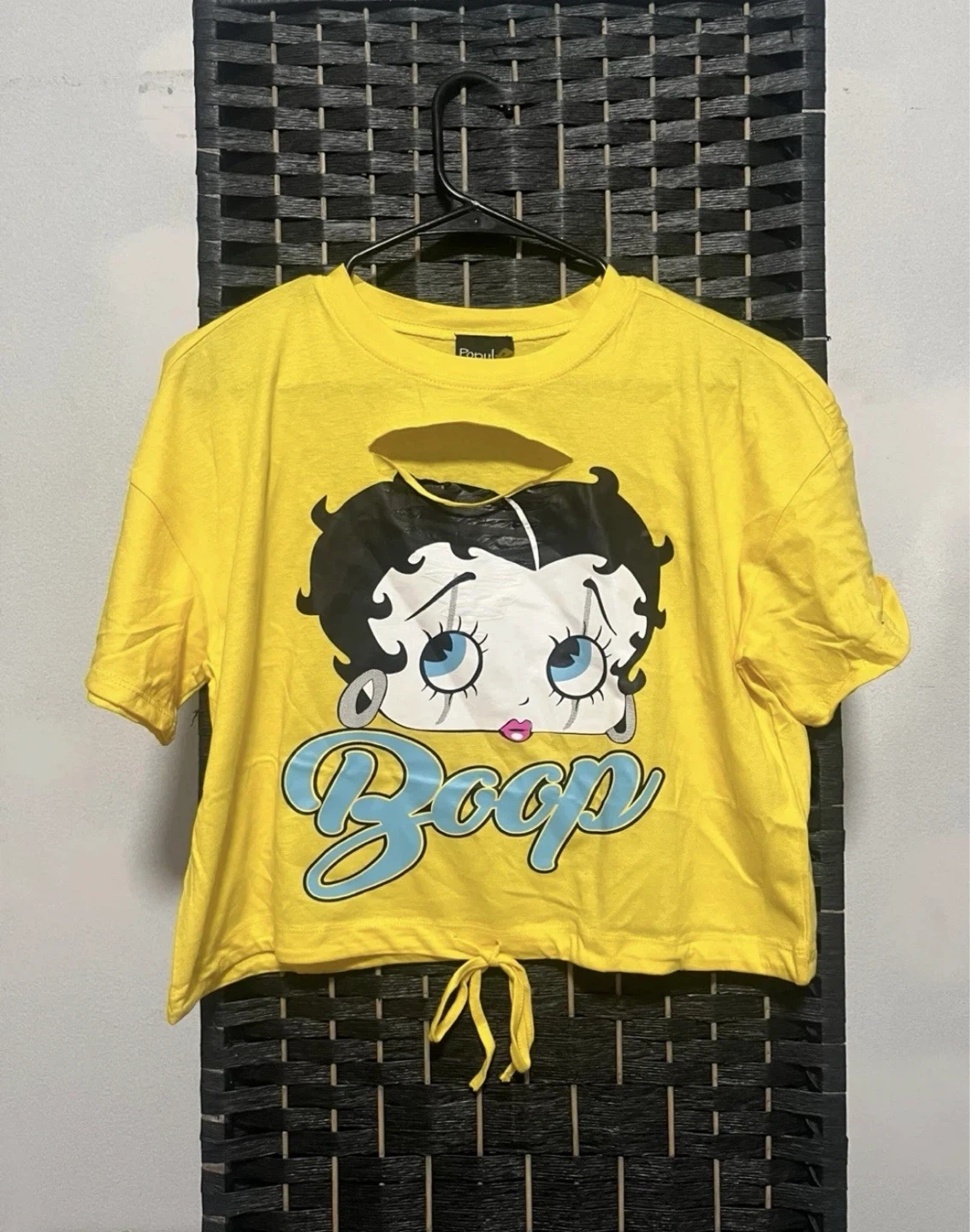 Betty Boop Yellow Cropped size S/M/L - photo 2