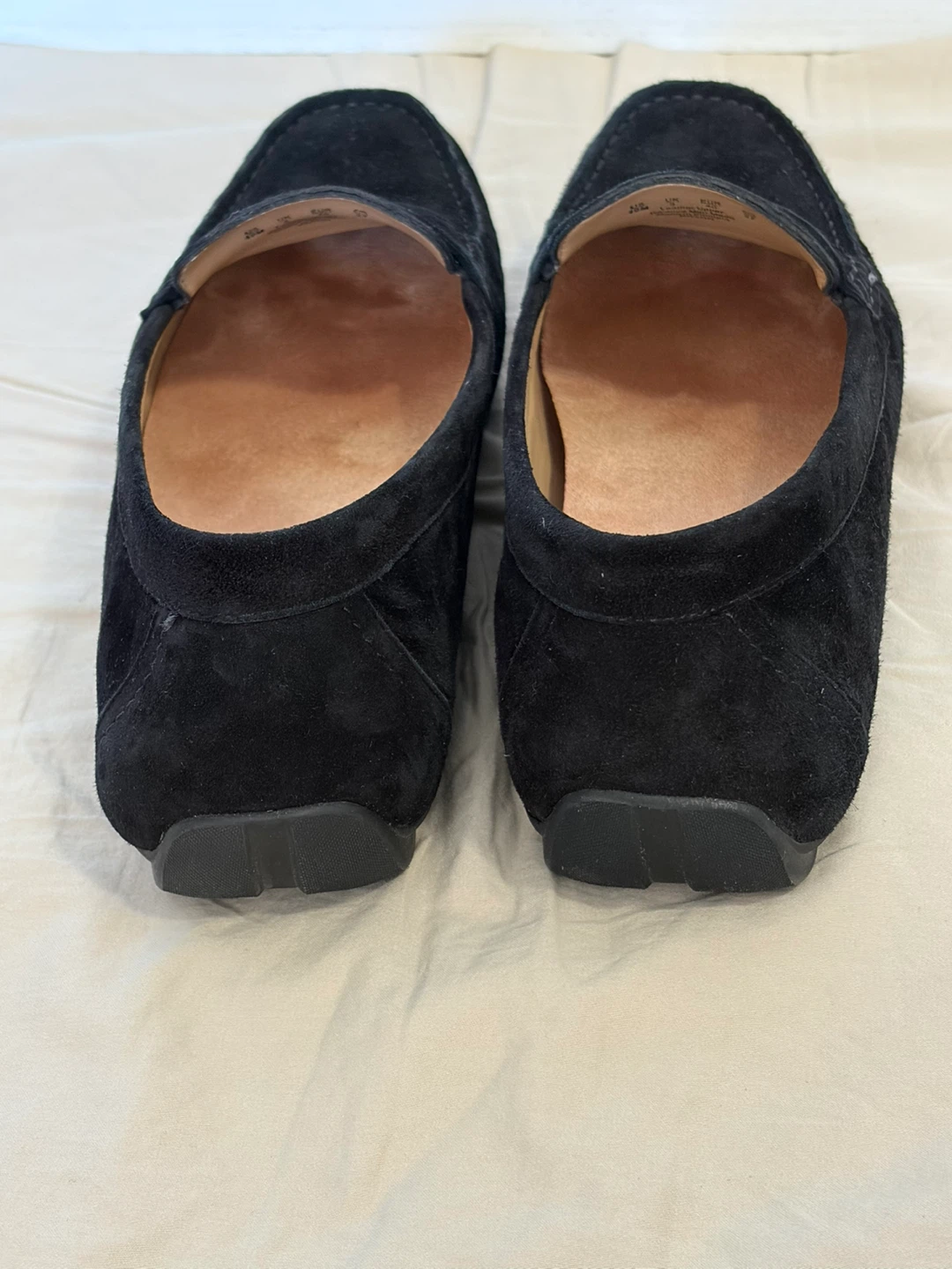 NEW sz 10 Naturalizer Brynn Black Suede Loafers - photo 3