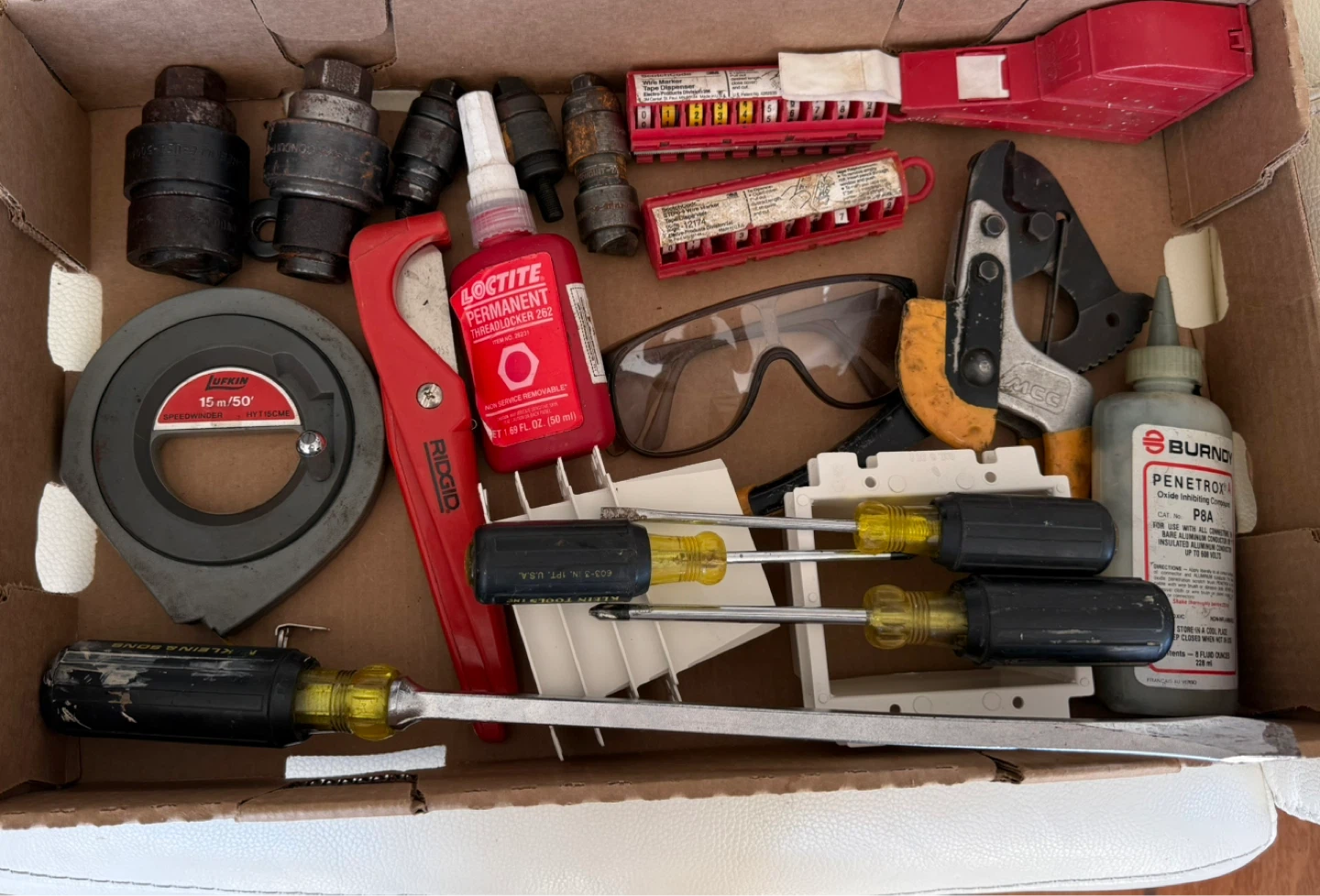 Box # 3 - Various Electrical tools - photo 2