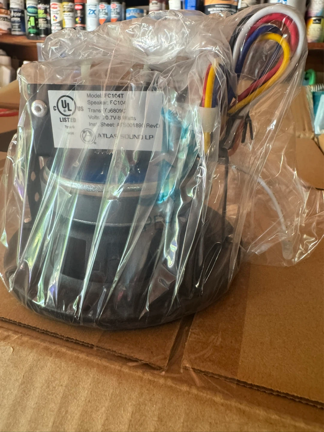 Atlas Sound FC104T Speaker Transformer 4 Inch 8 Watt - photo 2
