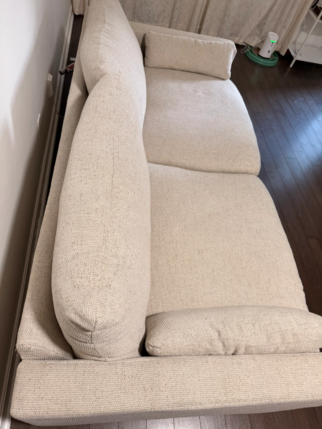 Beige cream Sofa / couch - photo 3