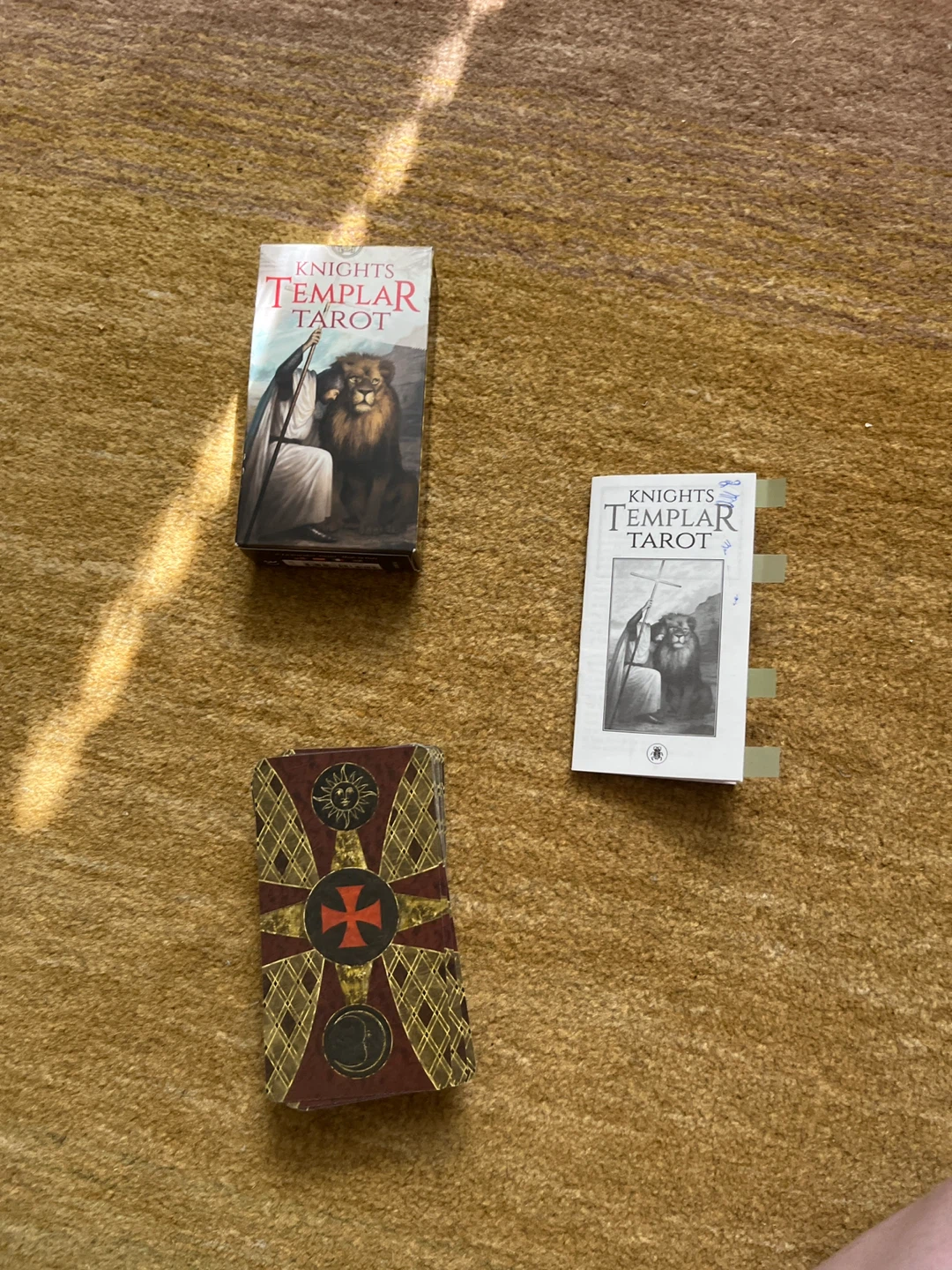 Knights Templar Tarot Deck with Box ⚽️ - photo 3
