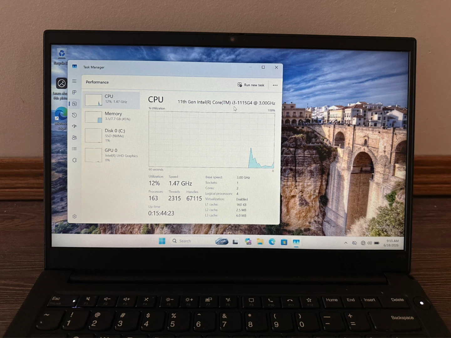 Lenovo ThinkPad E14 Laptop - 11th Gen Intel Core i3 - photo 3