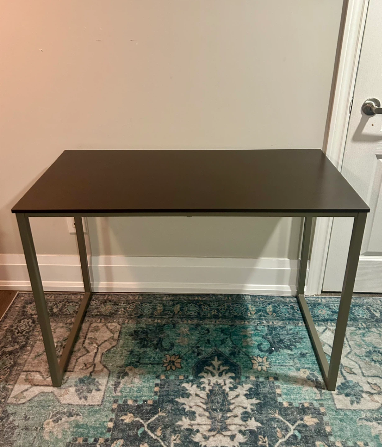 40-Inch Home Office Computer Desk, 100 x 50 cm, Espresso - photo 3