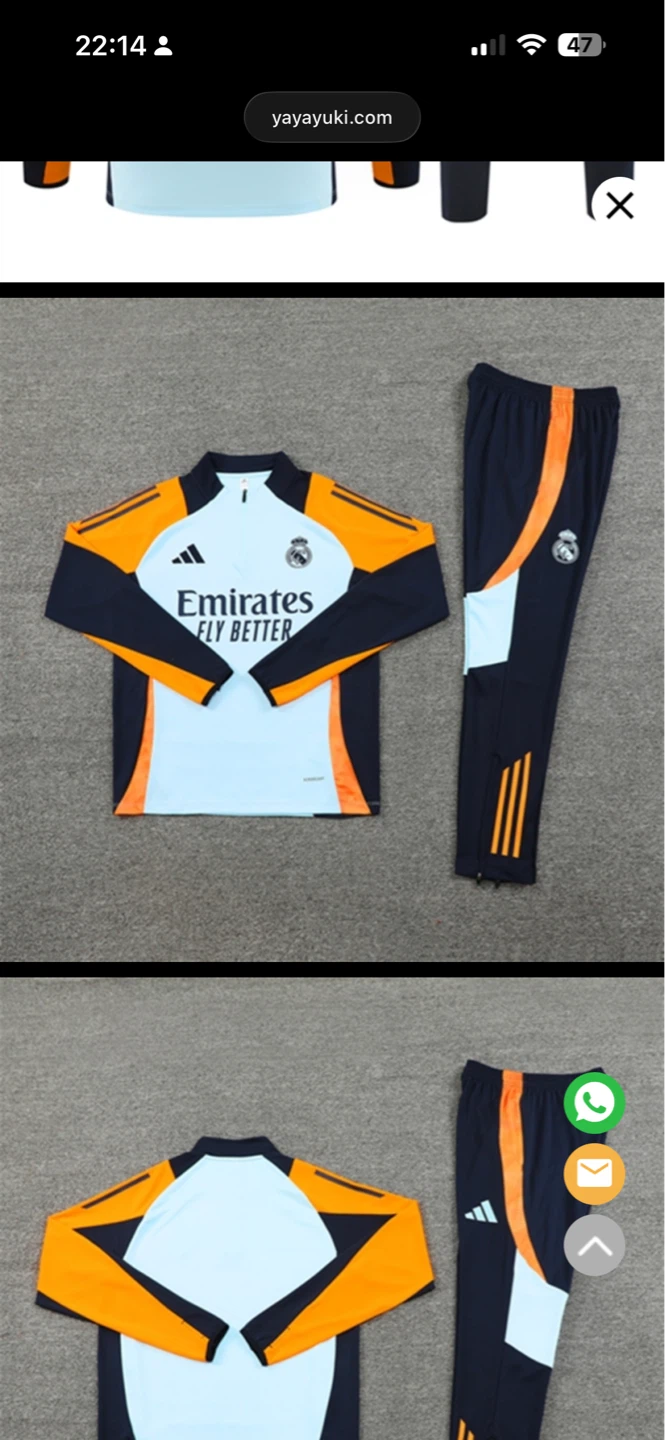 Real Madrid Adidas Tracksuit