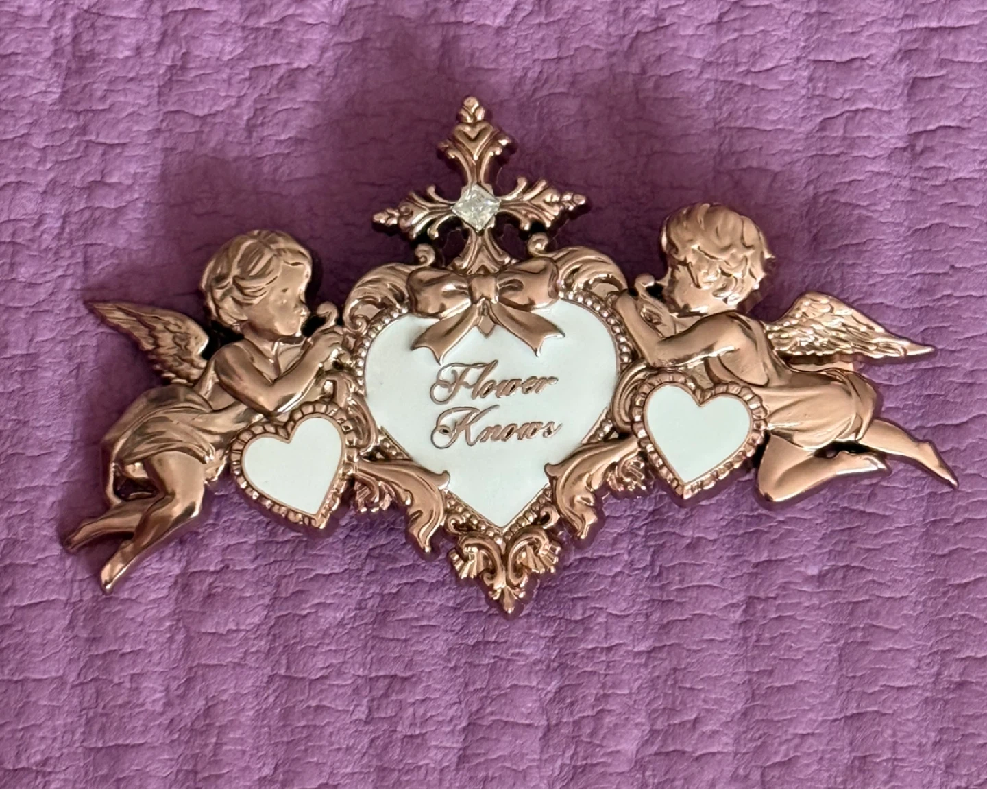 NEW⚽️Flower Knows Cherub Hair Clip