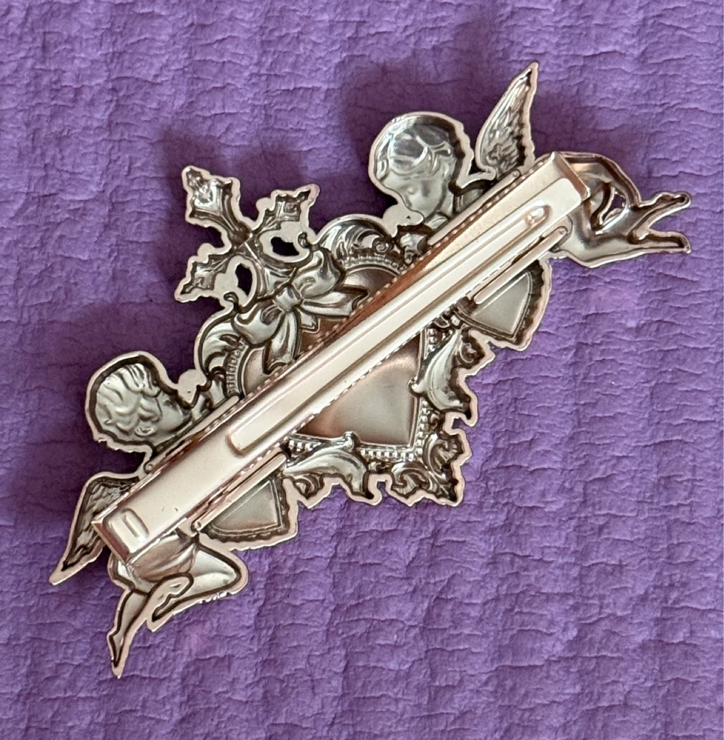 NEW⚽️Flower Knows Cherub Hair Clip - photo 3