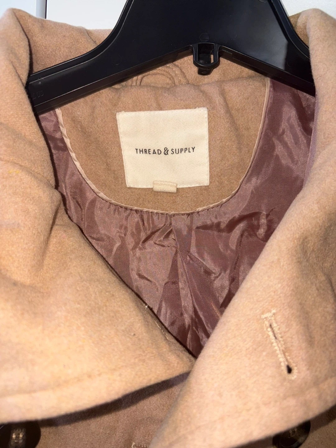 Thread & Supply Camel Peacoat - photo 2