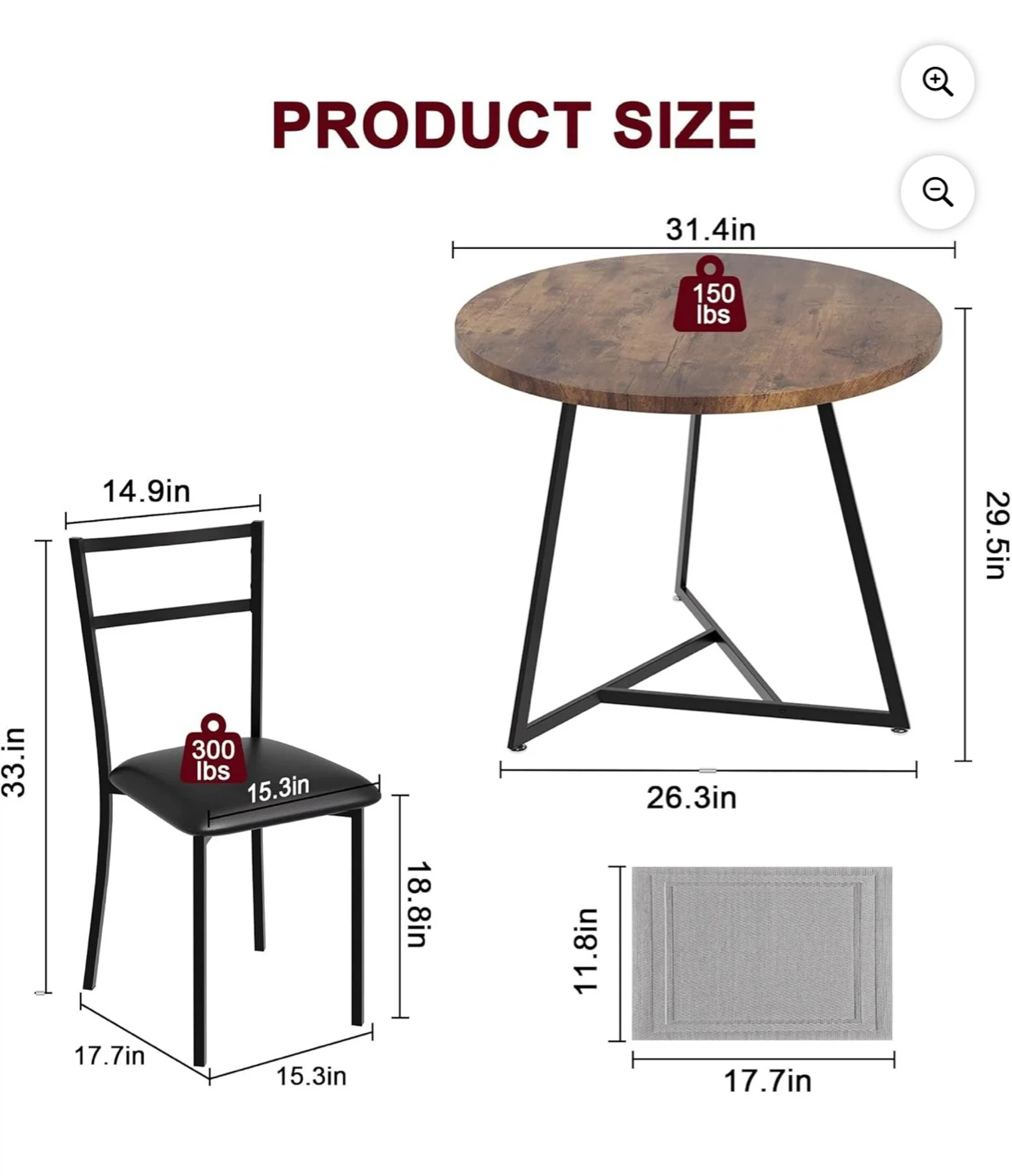 Free. Small dining table and chairs. - photo 2