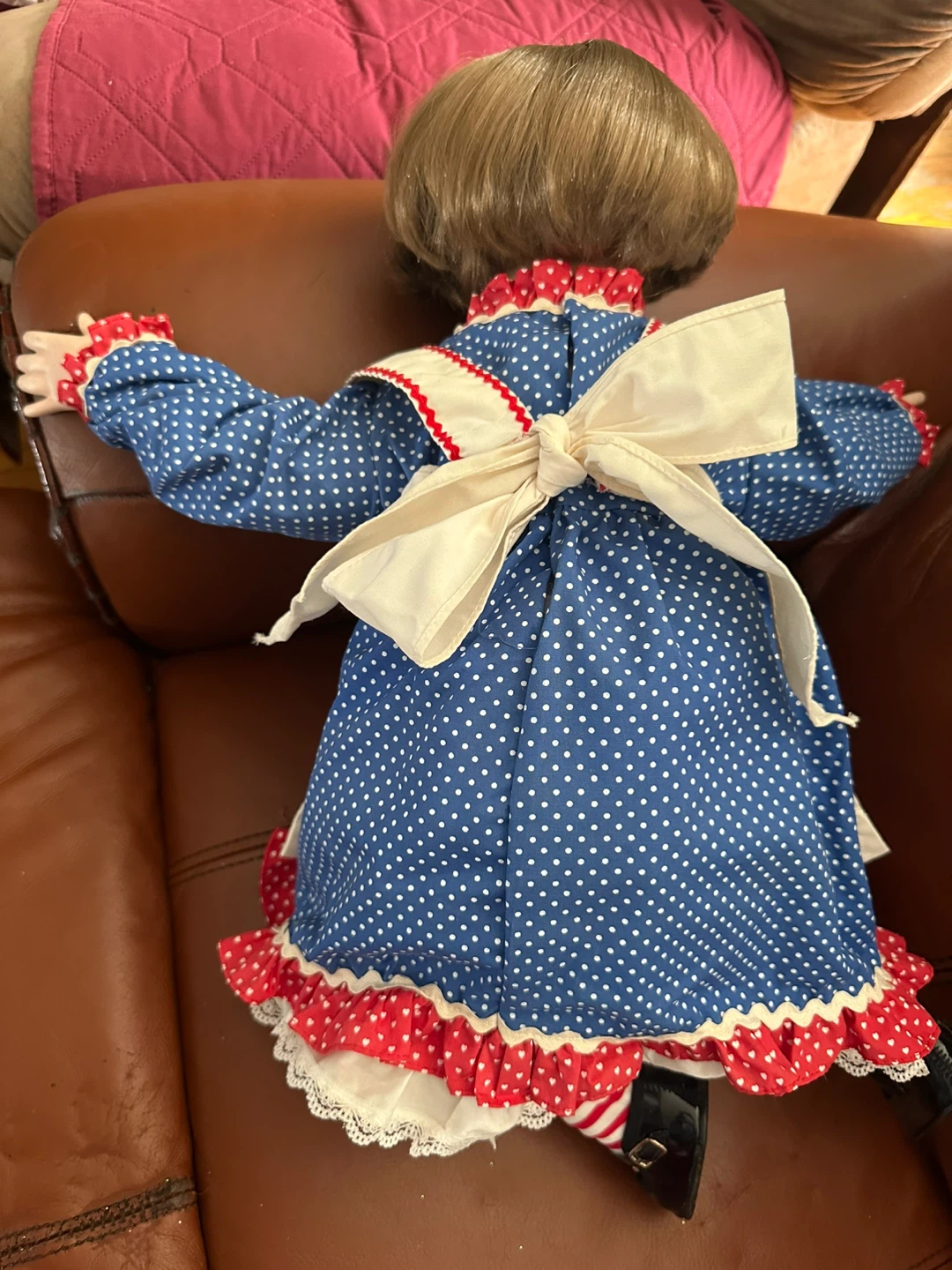 Raggedy Ann Porcelain Doll - photo 2