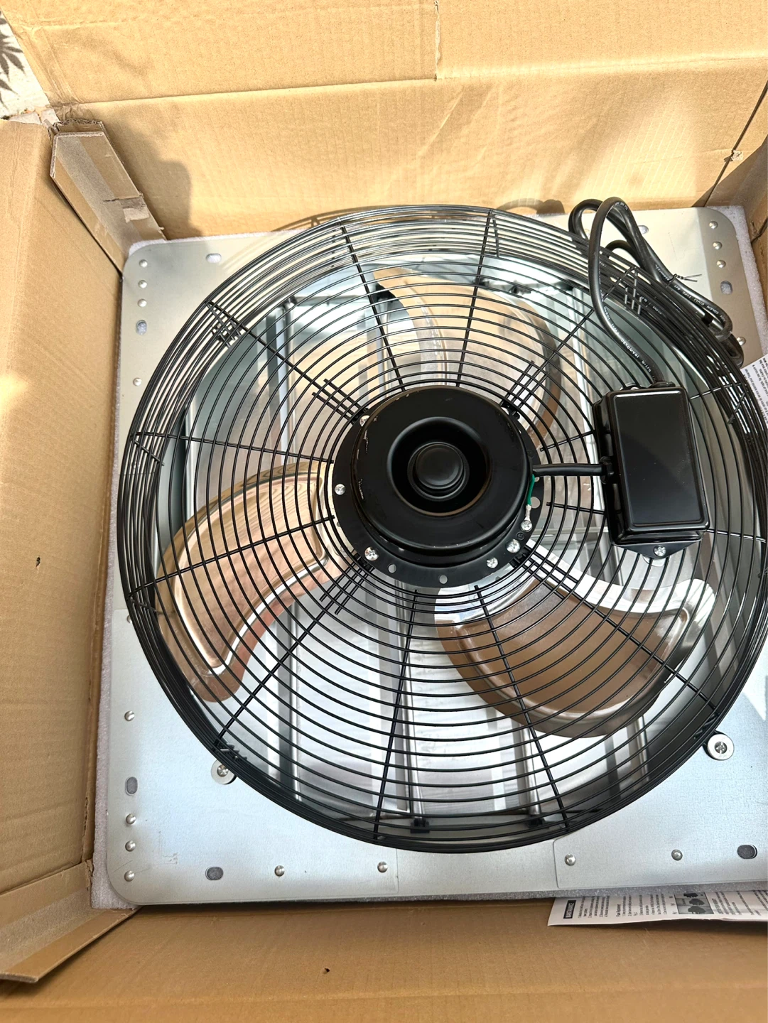 20 Inch Shutter Exhaust Fan 3500 CFM - photo 2