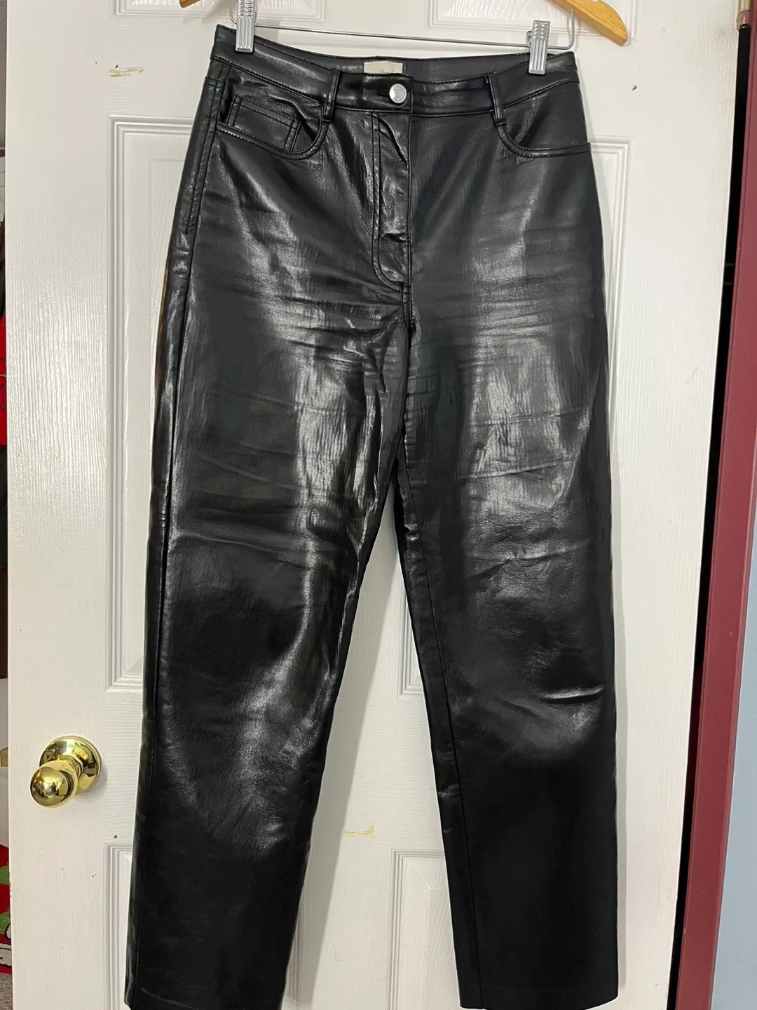 Wilfrid Leather Pants