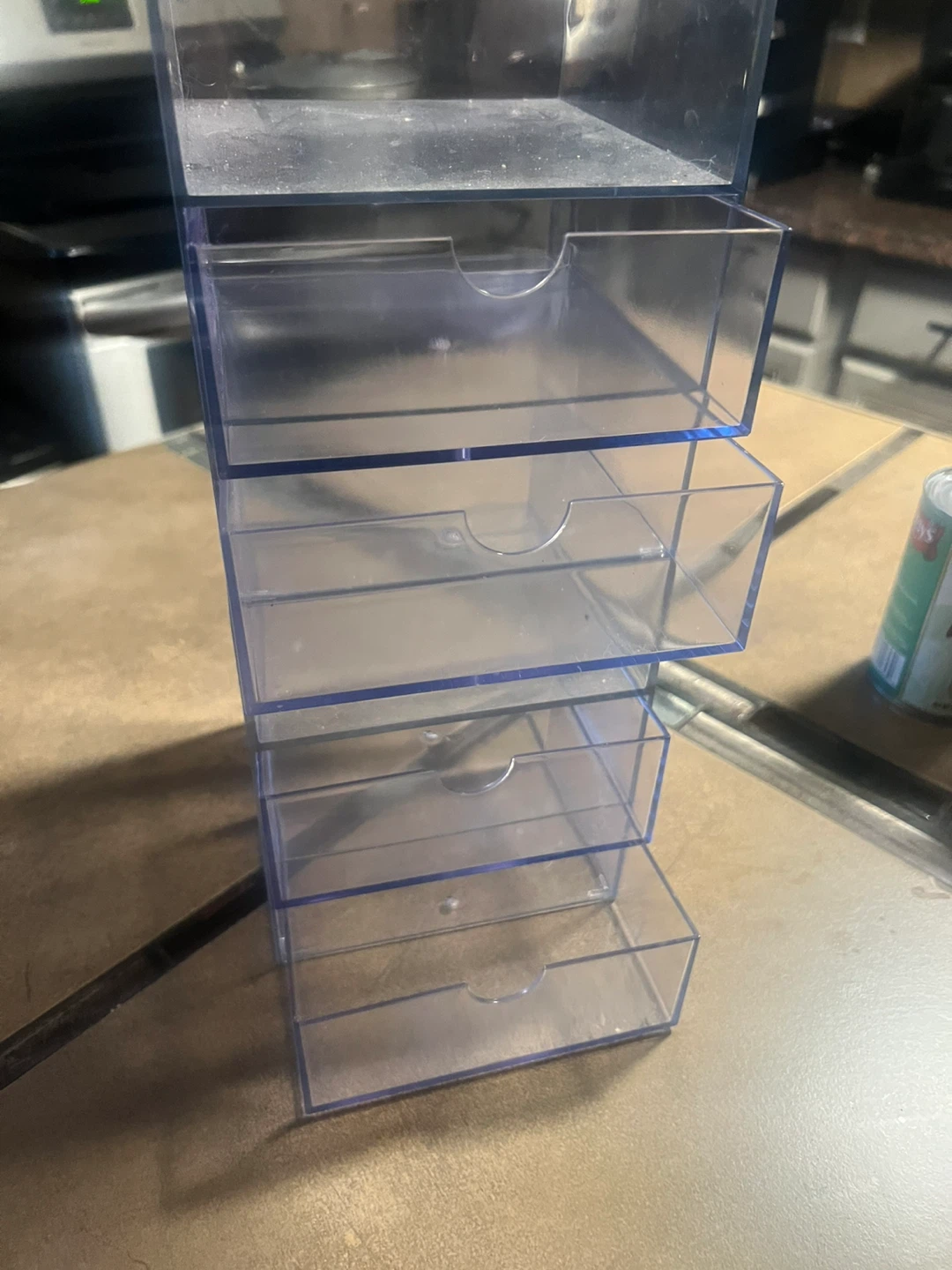 Clear Acrylic Makeup Organizer with Drawers ⚽ - photo 3