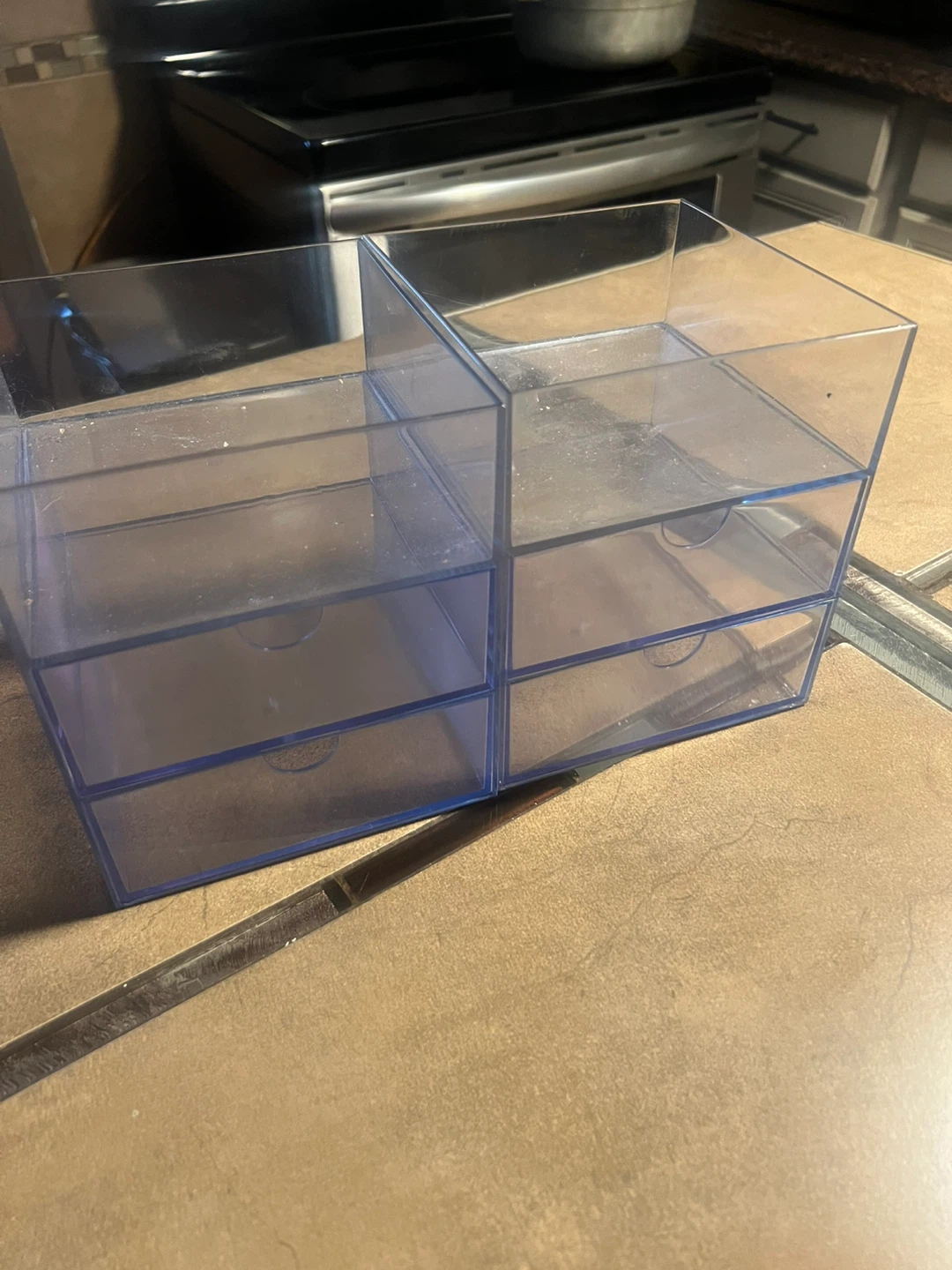 Clear Acrylic Makeup Organizer with Drawers ⚽ - photo 4