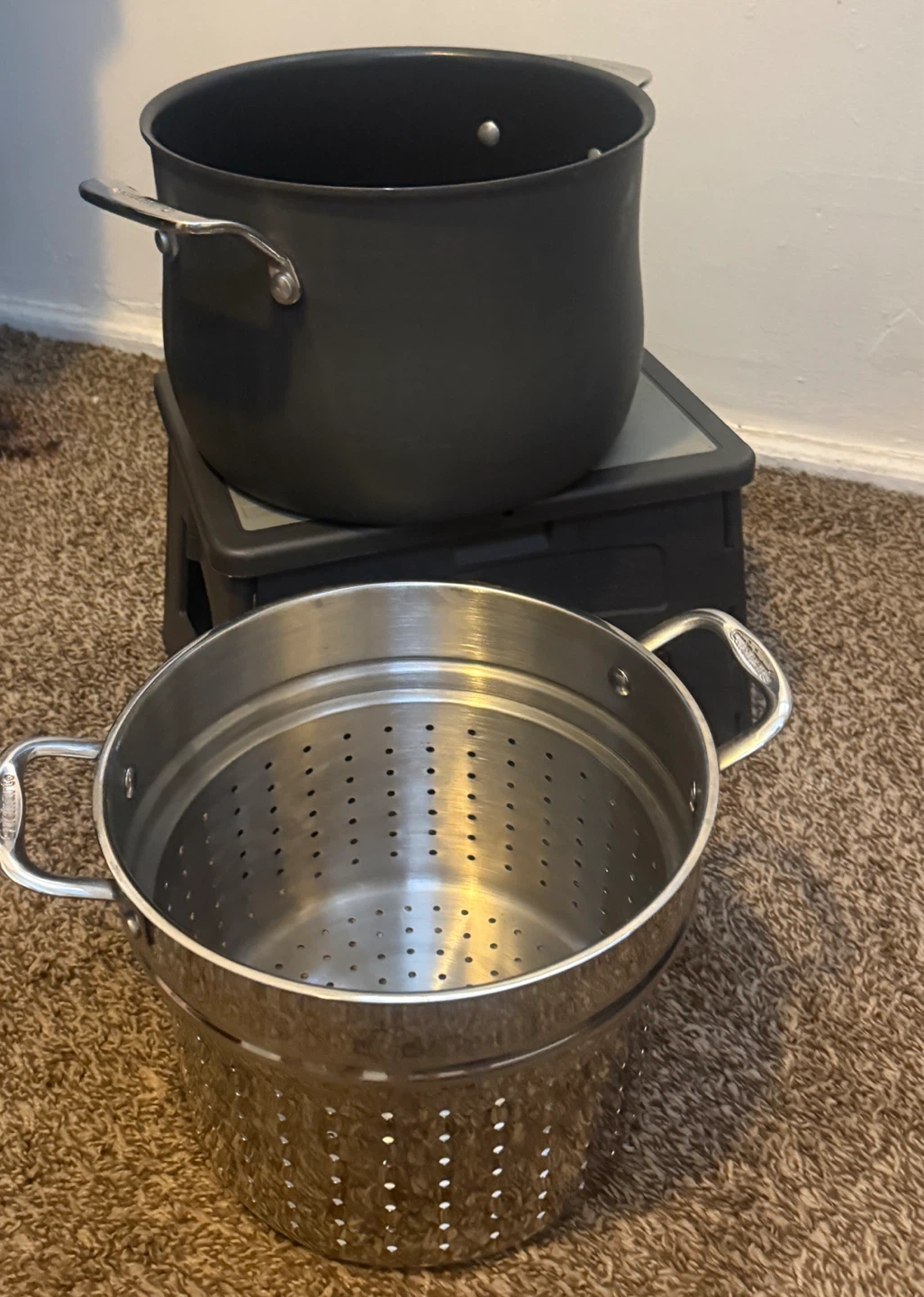 Moving Sale!! Cuisinart Stock Pot with Steamer Basket - photo 2