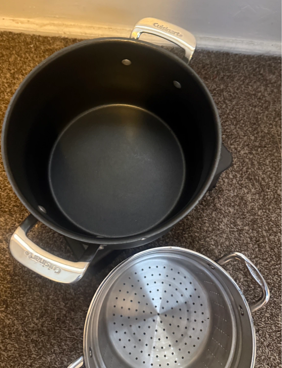 Moving Sale!! Cuisinart Stock Pot with Steamer Basket - photo 3