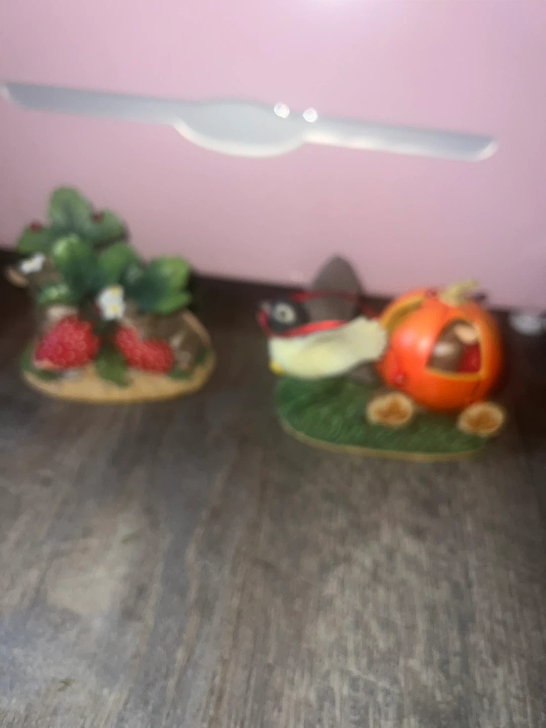 Figurine Set - Bird with Pumpkin carriage and more ⚽