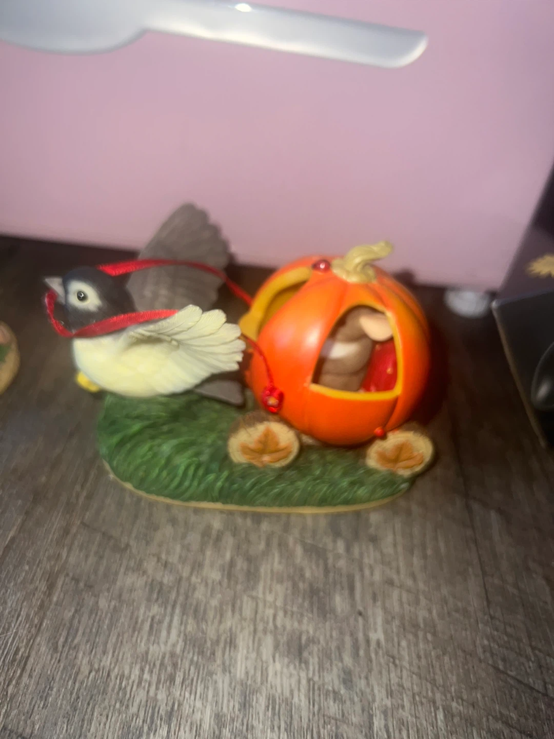 Figurine Set - Bird with Pumpkin carriage and more ⚽ - photo 3