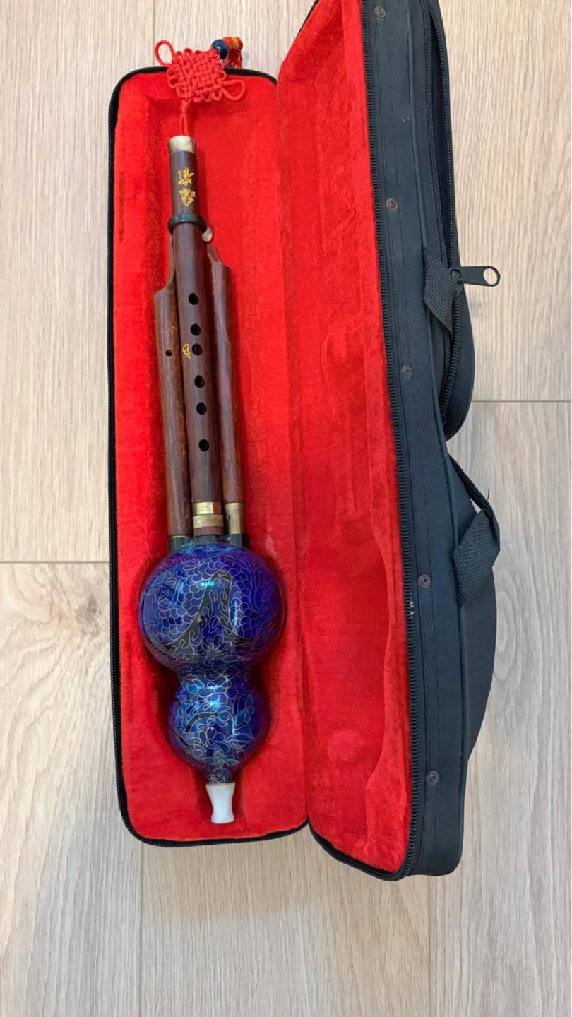 Hulusi Gourd Flute with Case - photo 2