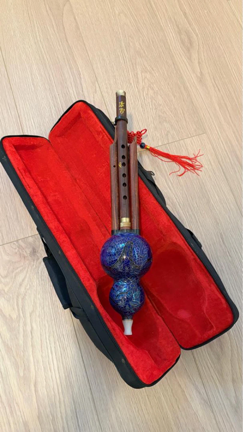 Hulusi Gourd Flute with Case
