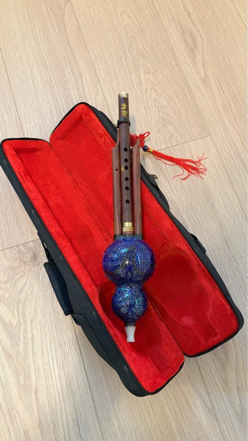 Hulusi Gourd Flute with Case