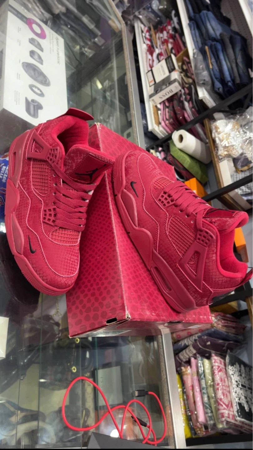 Air Jordan 4 Red - photo 3