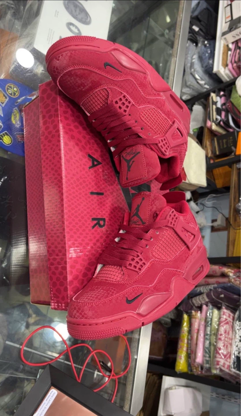 Air Jordan 4 Red - photo 4