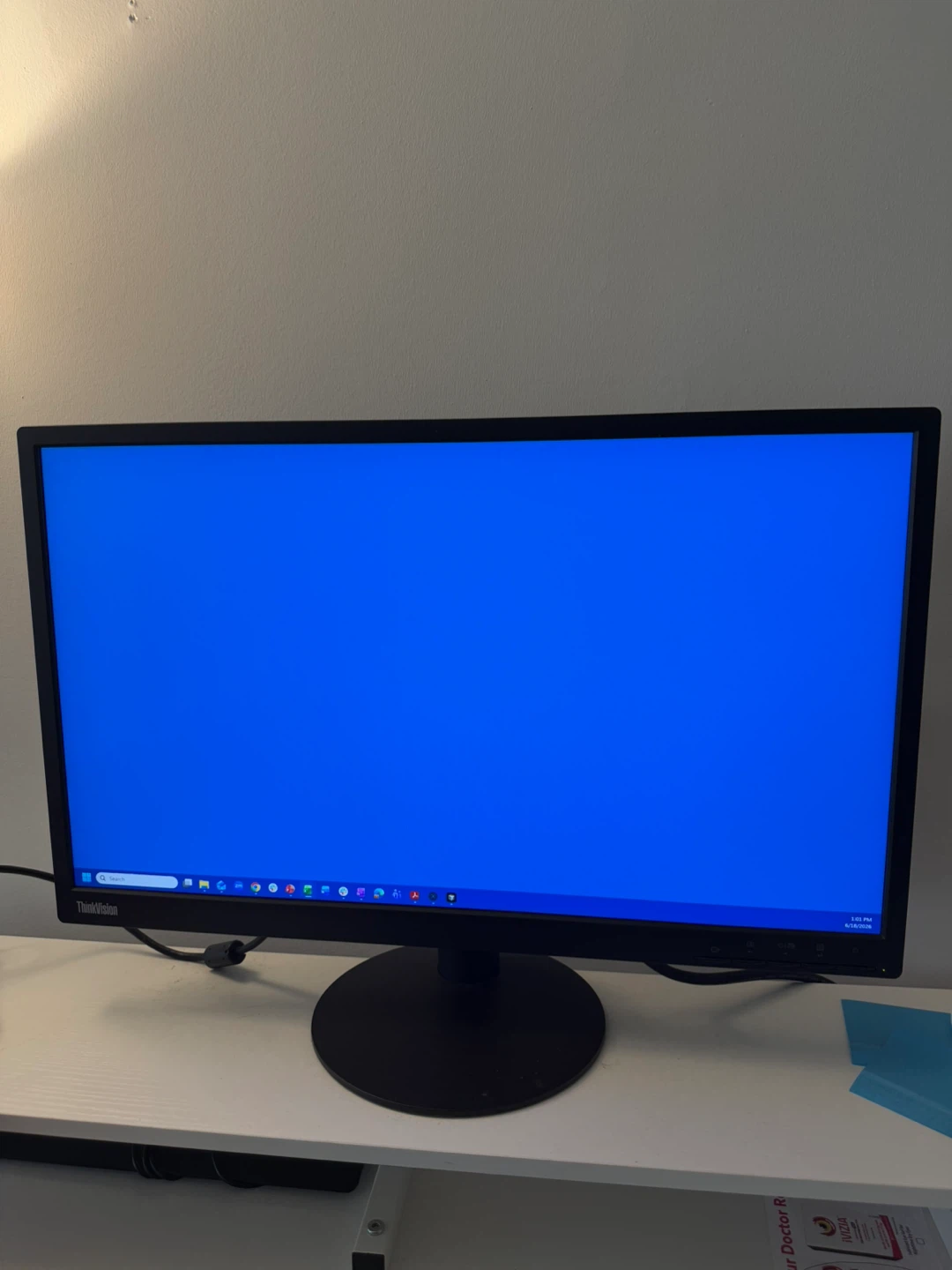 23.8” Lenovo ThinkVision Monitor