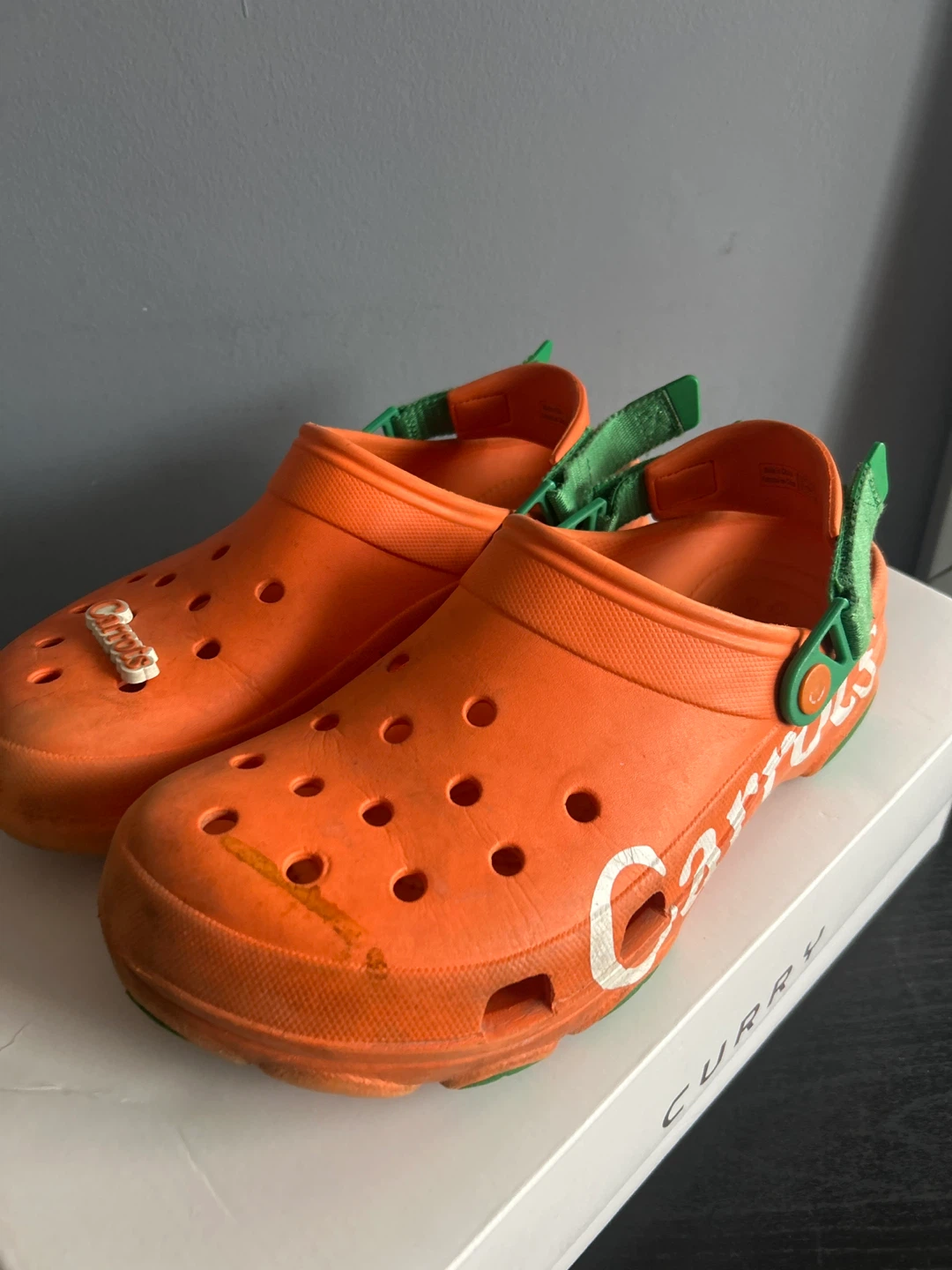 Crocs x Carrots Orange Clogs Size 10 Toddler