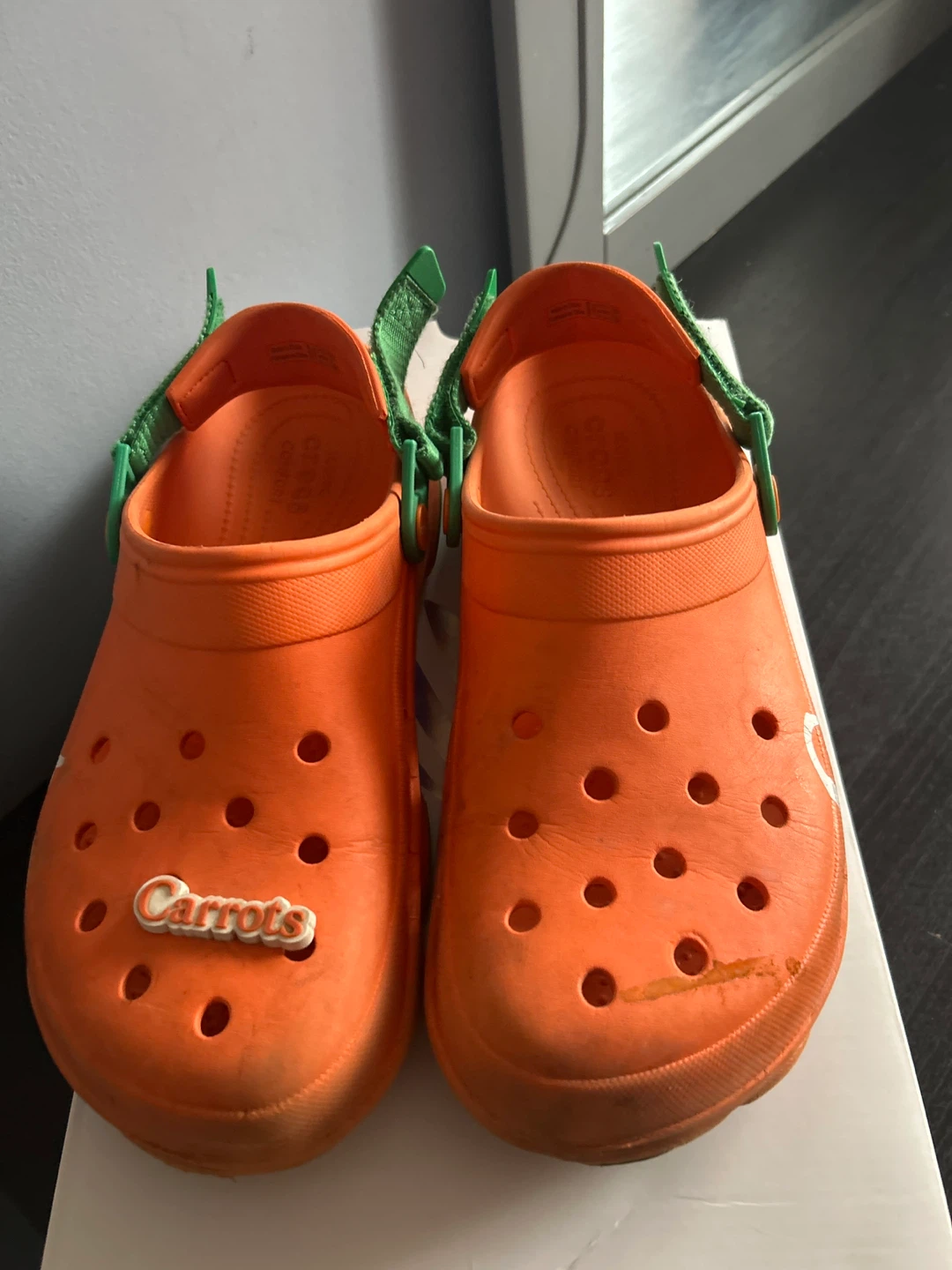 Crocs x Carrots Orange Clogs Size 10 Toddler - photo 2
