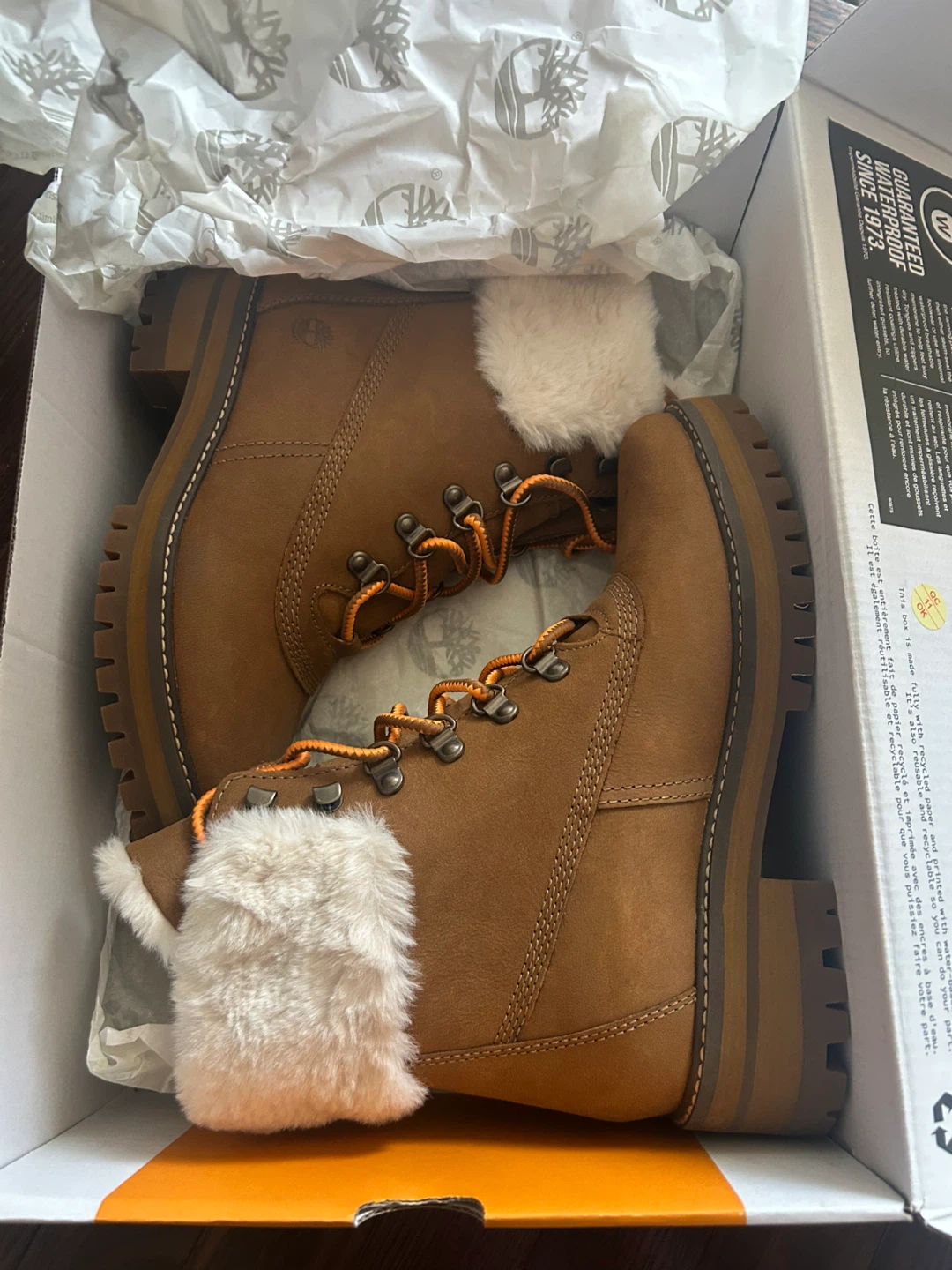 New) Timberland Courmayeur Valley Faux fur lining boots Size7⚽️ - photo 3