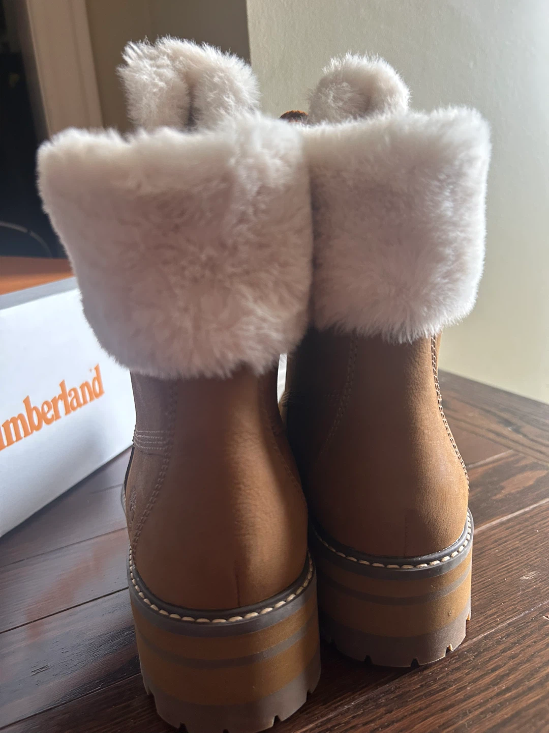 New) Timberland Courmayeur Valley Faux fur lining boots Size7⚽️ - photo 5