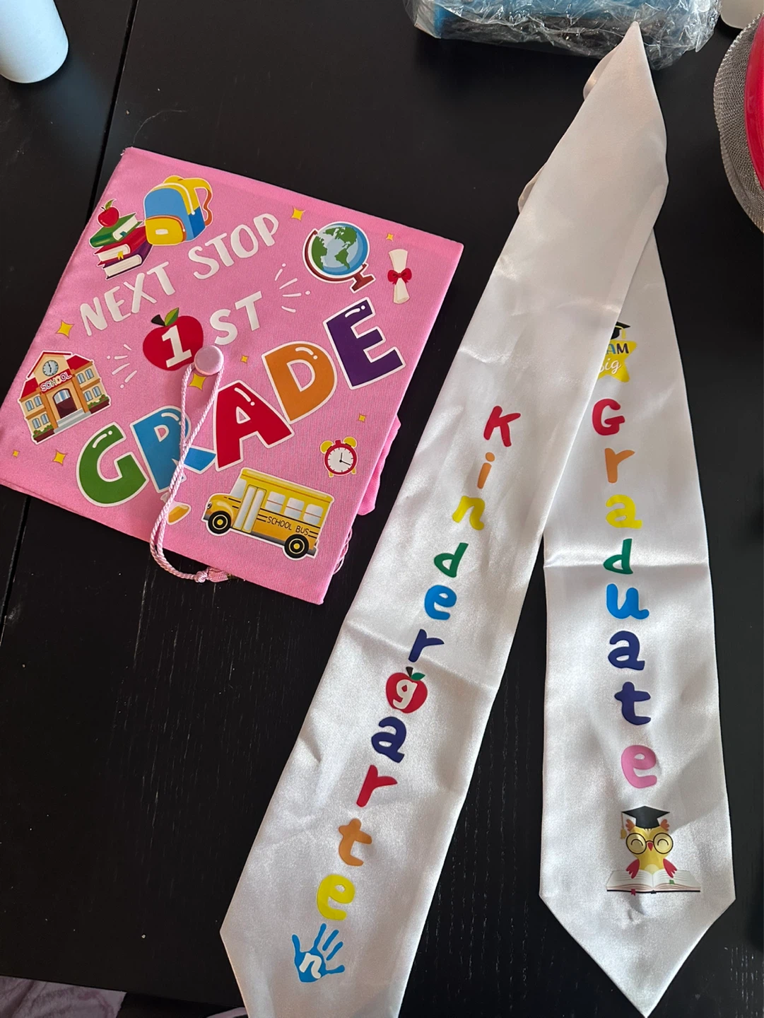 Kindergarten Graduation Cap and Sash