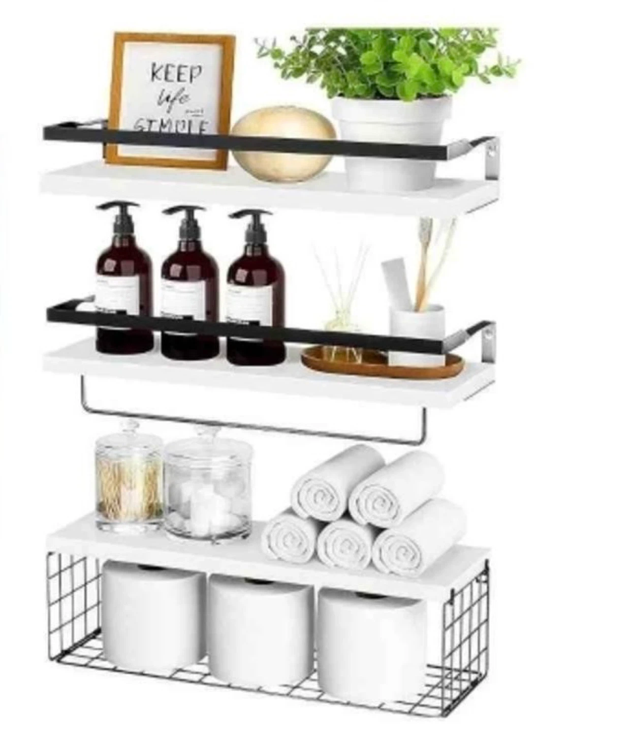 Bathroom Shelf Set (New in box) ⚽️