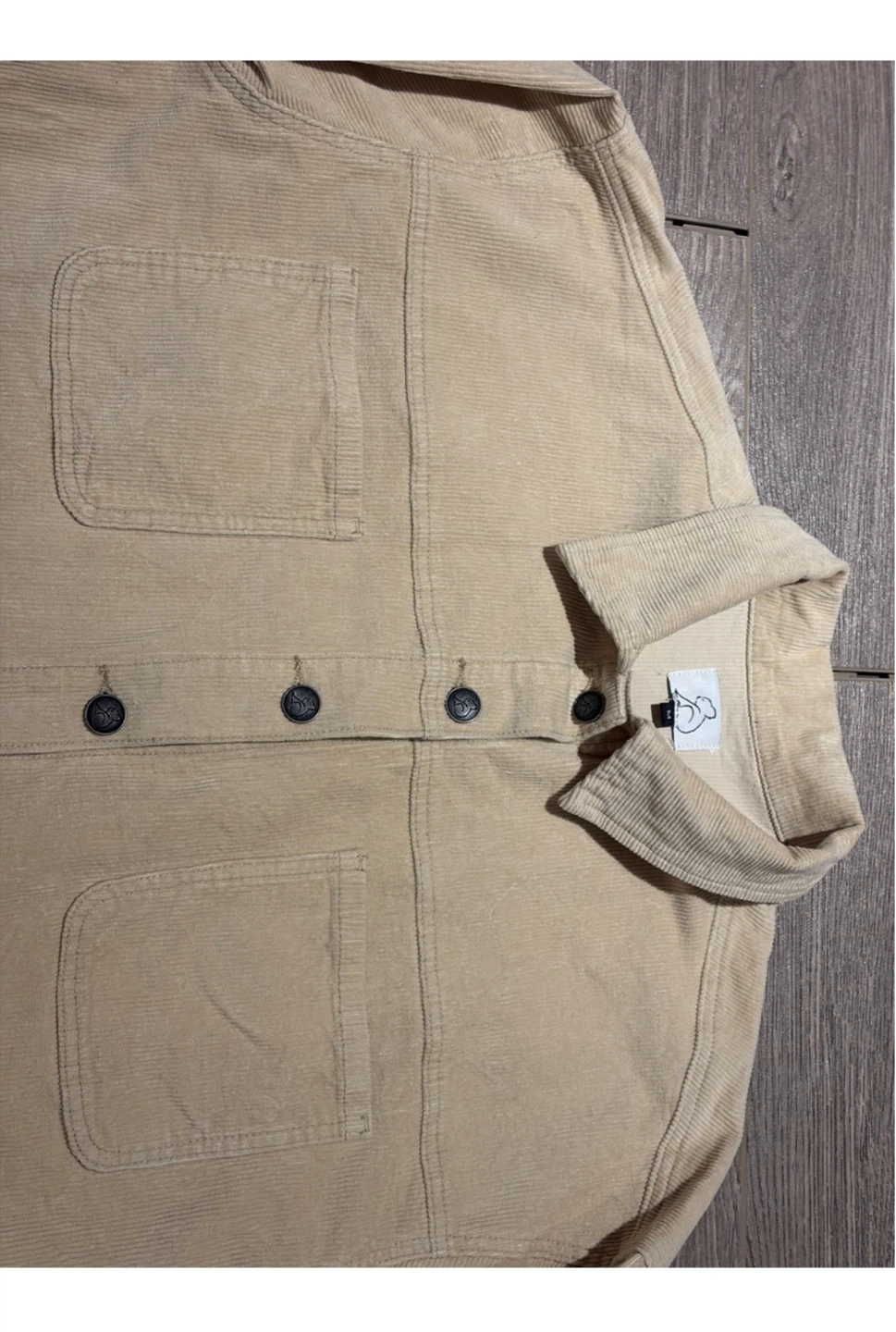 Kuwalla Tee Corduroy Shirt Jacket Size M - photo 5