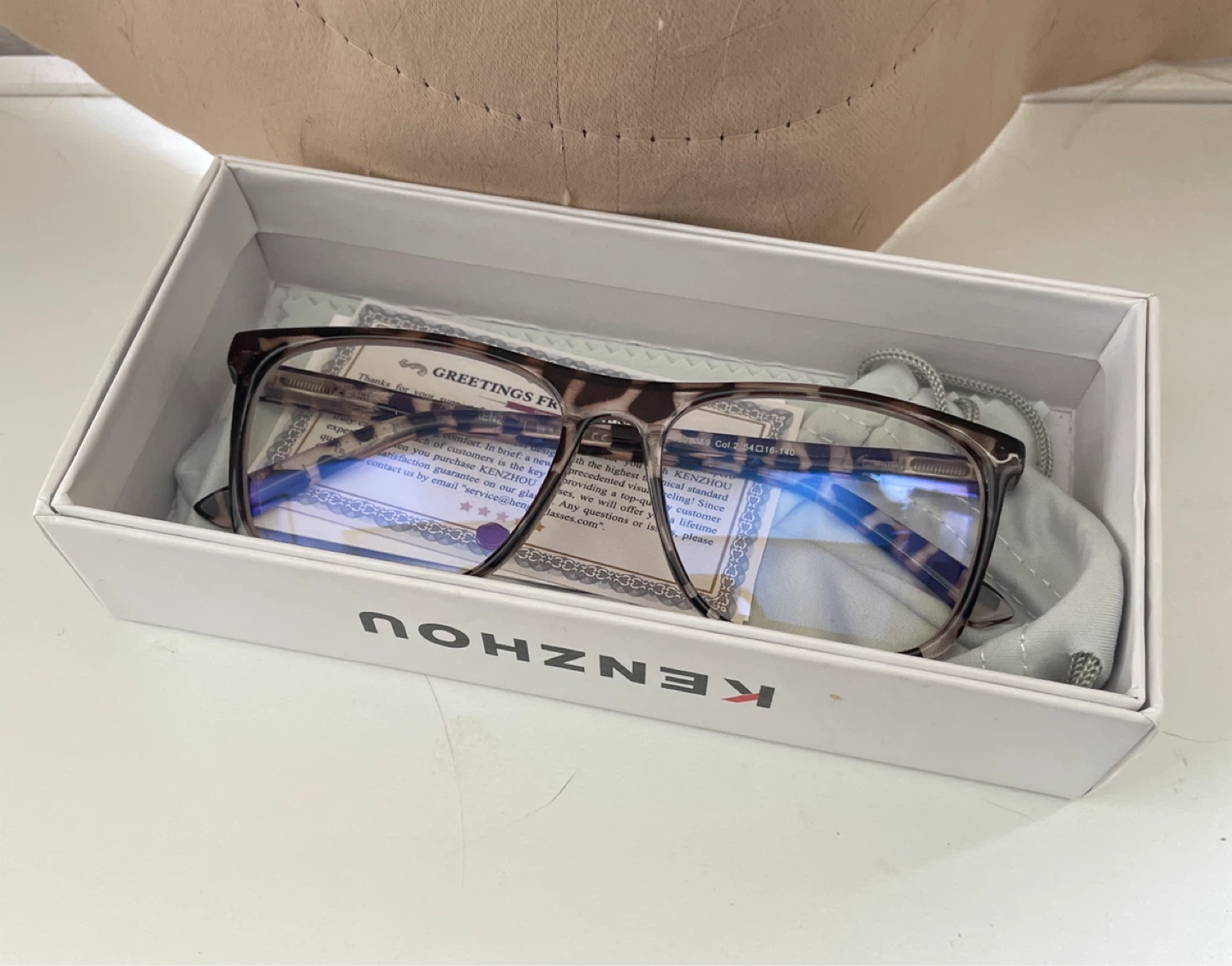 ⚽️ NIB Kenzhou Eyewear Blue Light Blocking Glasses