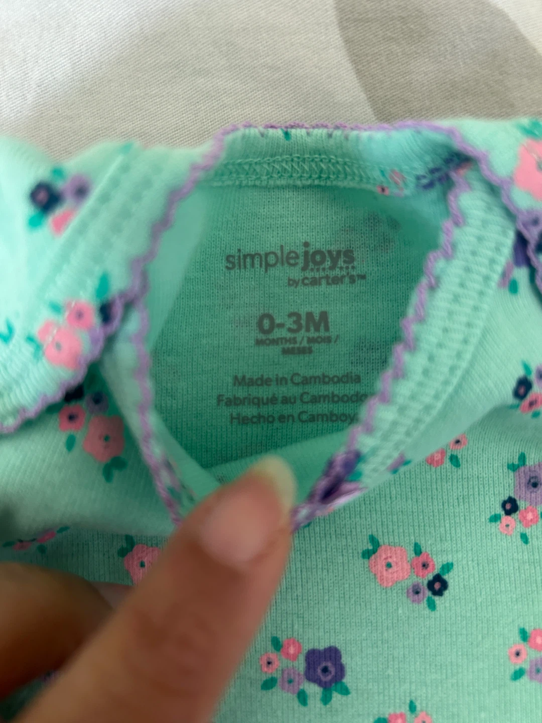 simple joys by Carter's Baby Bodysuits (3-Pack) New ⚽️ - photo 2